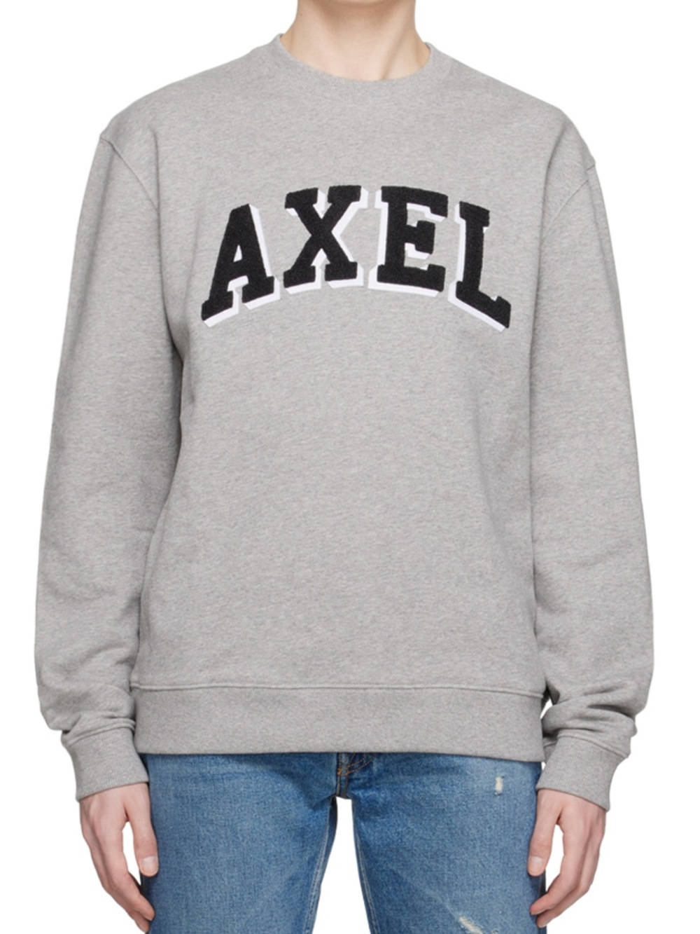 AXEL ARIGATO Grey Arc Logo Sweatshirt